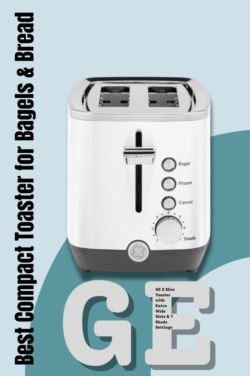 mamaskitchen25's tweet image. GE 2 Slice Toaster with Extra Wide Slots &amp;amp; 7 Shade Settings – Best Compact Toaster for Bagels &amp;amp; Bread.
🛒 shop now: amzn.to/4kPf4P6
#GEToaster #2SliceToaster #KitchenAppliancesUSA #BreakfastEssentials #BagelToaster #CompactKitchen #HomeKitchenUSA #ToasterReview