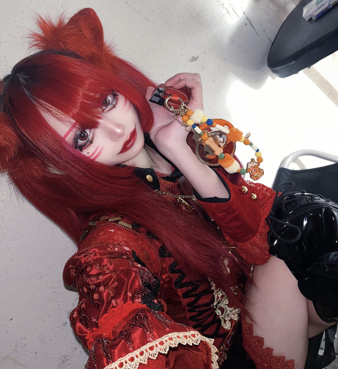 赤毛の天使 猫の日なのでね〜🐈