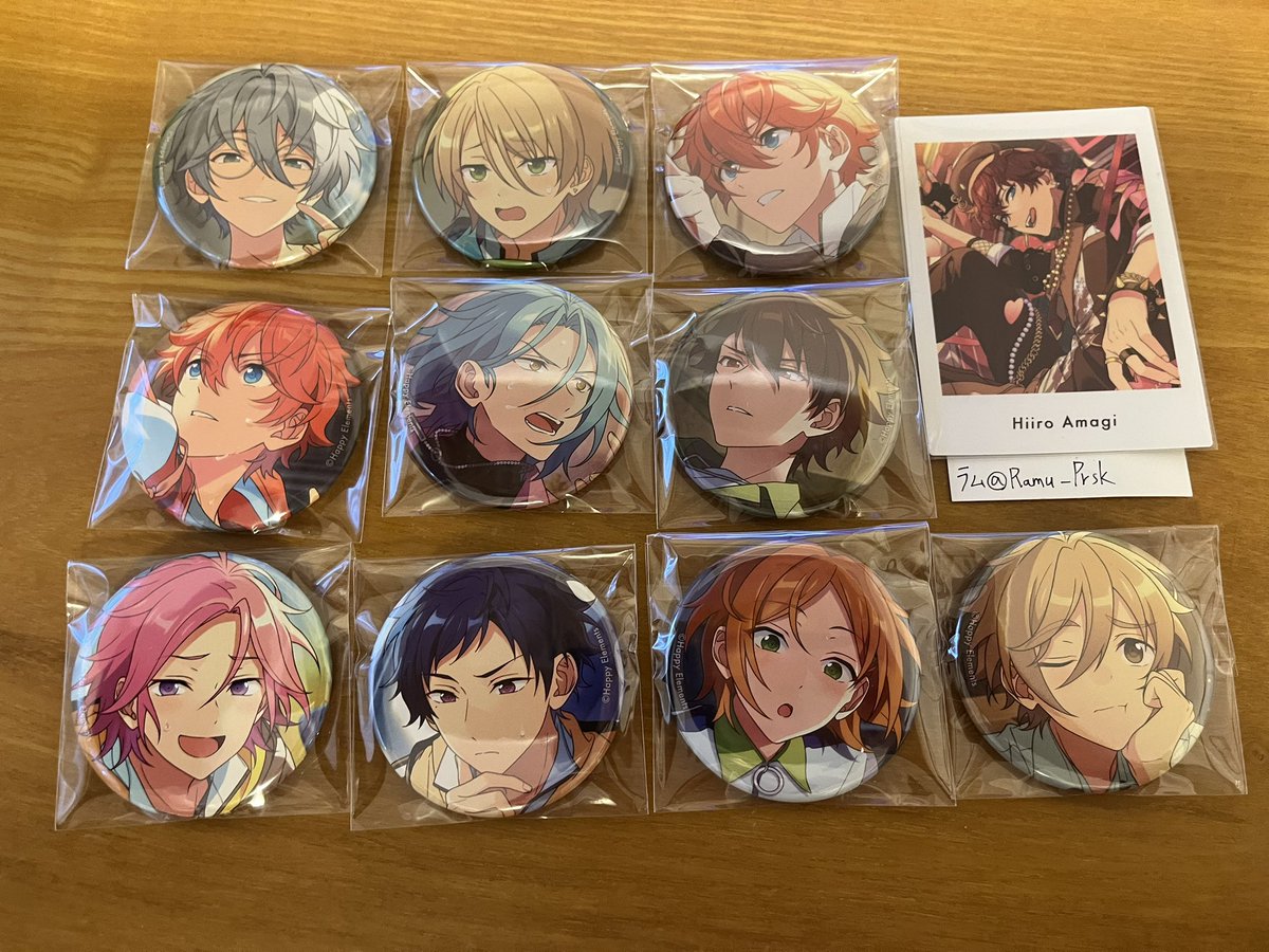 交換・譲渡】あんスタ コレ缶 コレクション缶バッジ 2025 Oct Sep May