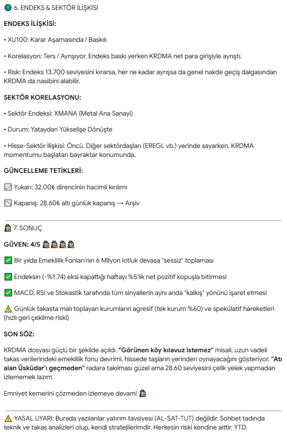 OrkunFX's tweet photo. Piyasa uyurken ağır abiler uyanır. Aylardır sessizce toplanan, endeks düzeltme yerken adeta "buradayım" diye bağıran KRDMA dosyasını açıyoruz. "Damlaya damlaya göl olur" misali fonların sessizce doldurduğu takas havuzunu inceleme vakti. 🕵️‍♂️
#BIST100 #KRDMA #DemirÇelik #diptendönüş https://t.co/iTHQNvlOXL