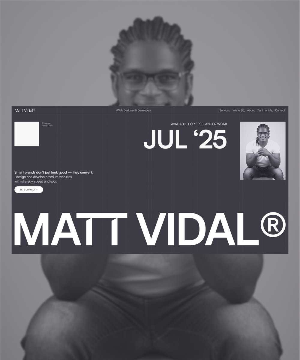 Matt Vidal | Webflow Developer & Designer tweet media