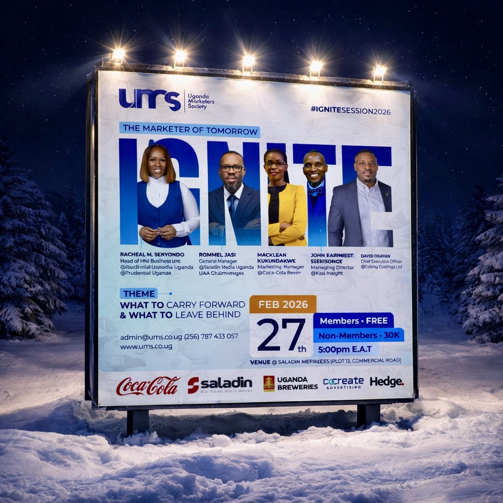 UMS_Marketer's tweet photo. “Pheewww” guess what!!! the North Pole in the middle of the Arctic ocean has been #ignited, how long before the tropical lands along the equator are ignited? Well, this Friday 27th Feb, the first #Ignitesession2026 is set to challenge perspectives & help modern marketers reset their strategic focus. To shifting beyond repeating outdated habits, legacy practices, and limiting mindsets, and instead cultivate the modern capabilities required to reinvent themselves to remain effective in today’s rapidly evolving landscape rather than merely reinventing the wheel.

Active Members: Free
Non-members: 30k
Date: 27th Friday 
Time: @5pm till later
Venue: Saladin Media Offices, Plot 13 Commercial Road @saladinug  

☎️ WhatsApp/Call +256 787 433 057 for more details | admin@ums.co.ug

Hoping that we won’t have to turn those phones, tablets and laptops this time-around. 

#Marketing #Digital #Sales #Brand #Marcomms