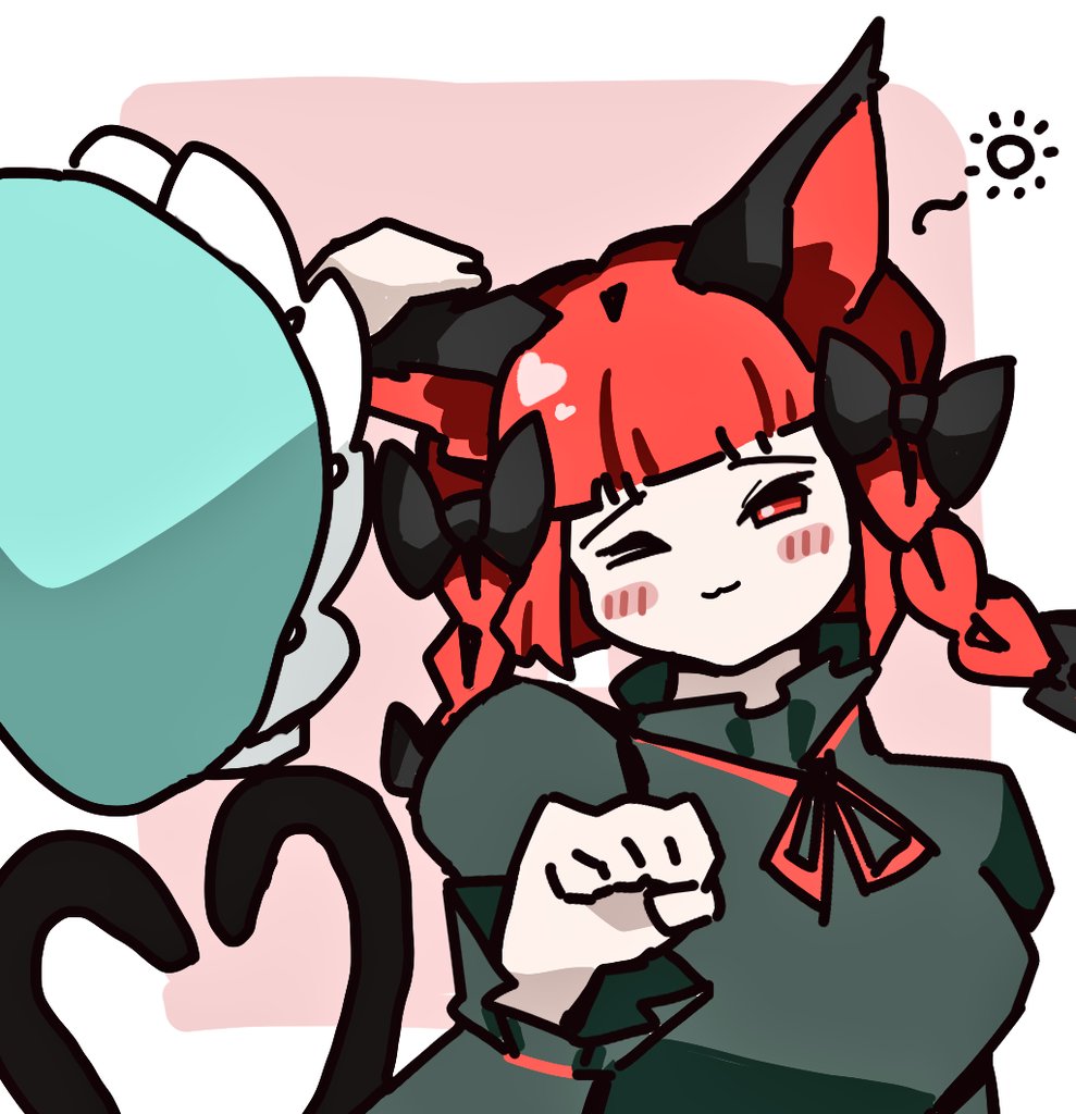 ねこの日なので、なでりん