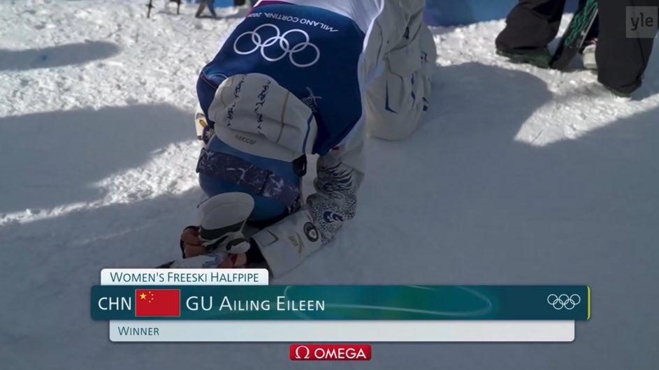 futchoff's tweet photo. MEDAL GOLD WINNER EILEEN GU FOR WINTER OLYMPICS 2026 SHE IS THE GOAT https://t.co/YS8VEuKmr2