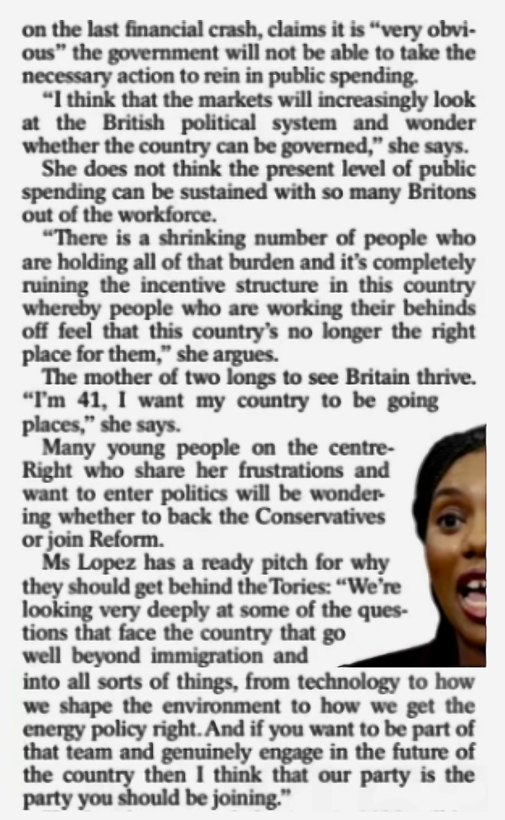 Julia Lopez MP tweet media