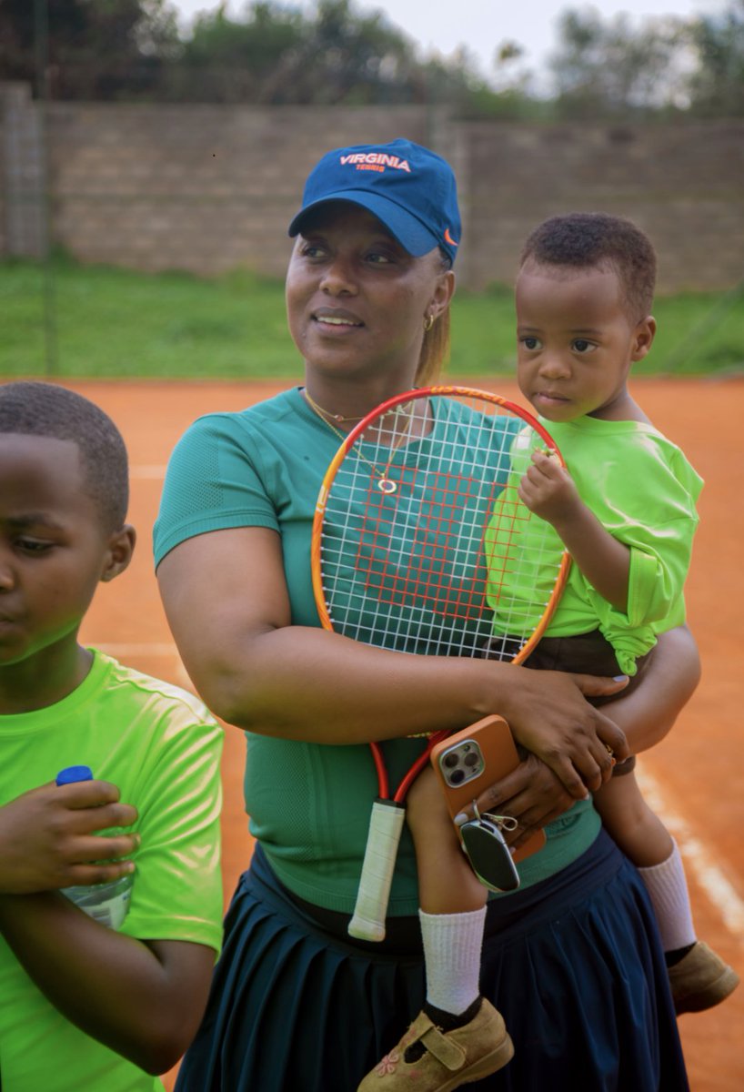 Yesterday, we had the pleasure of welcoming our Co-Founder together with our valued partners to the #Bugesera site for a special visit and tennis clinic. #TennisForChange
