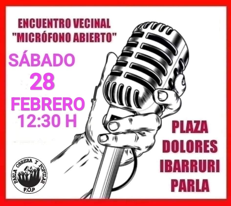 Parla Obrera y Popular x la Defensa de lo Público (@parlaobrera_p) on Twitter photo 