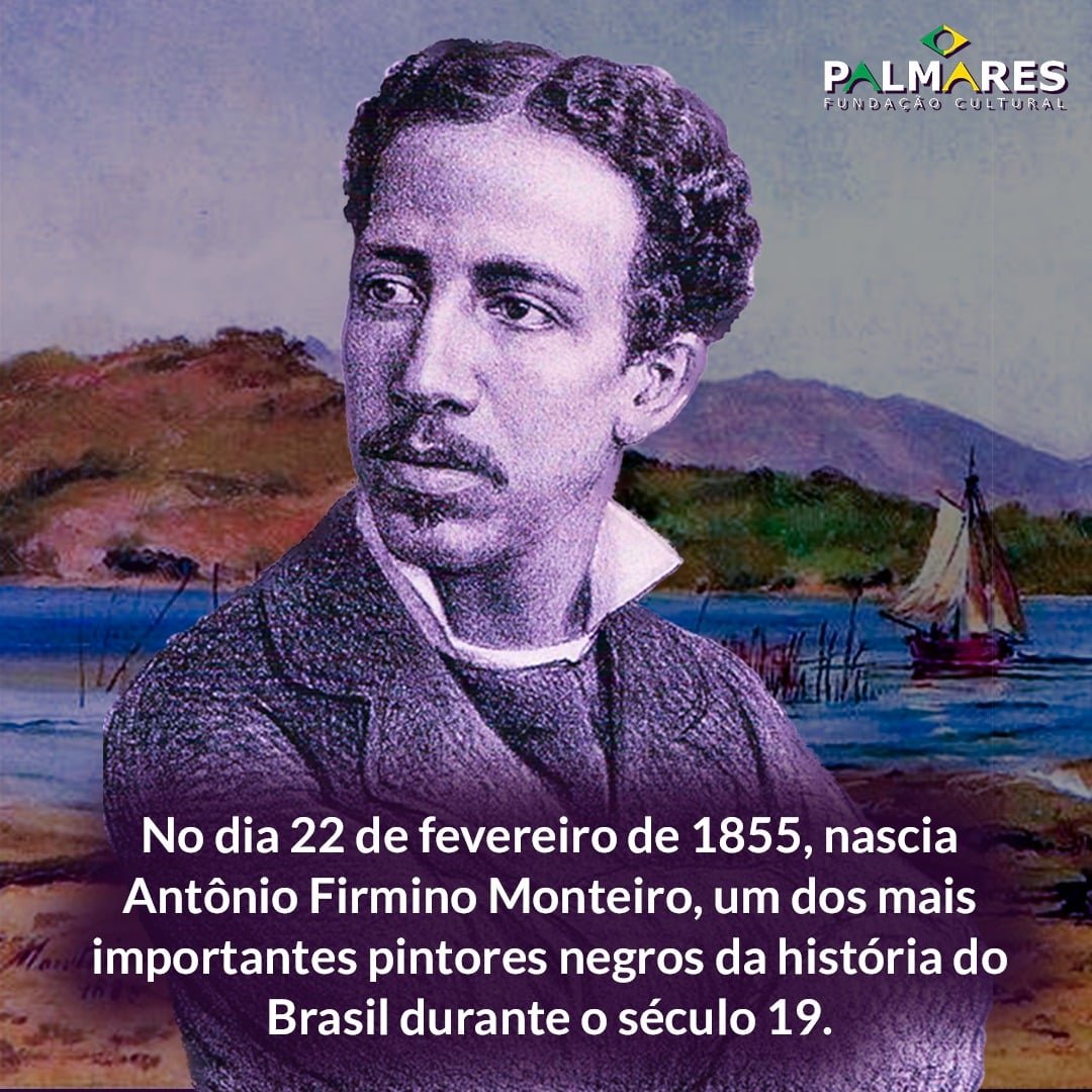 MacieldaPrata1's tweet image. Firmino fez sua estreia no cenário da arte no ano de 1879, apresentando-se na Exposição Geral de Belas Artes. Antônio Firmino Monteiro faz parte da Galeria de Personalidades Negras da Palmares.
#palmares #arte #fundacao #artista