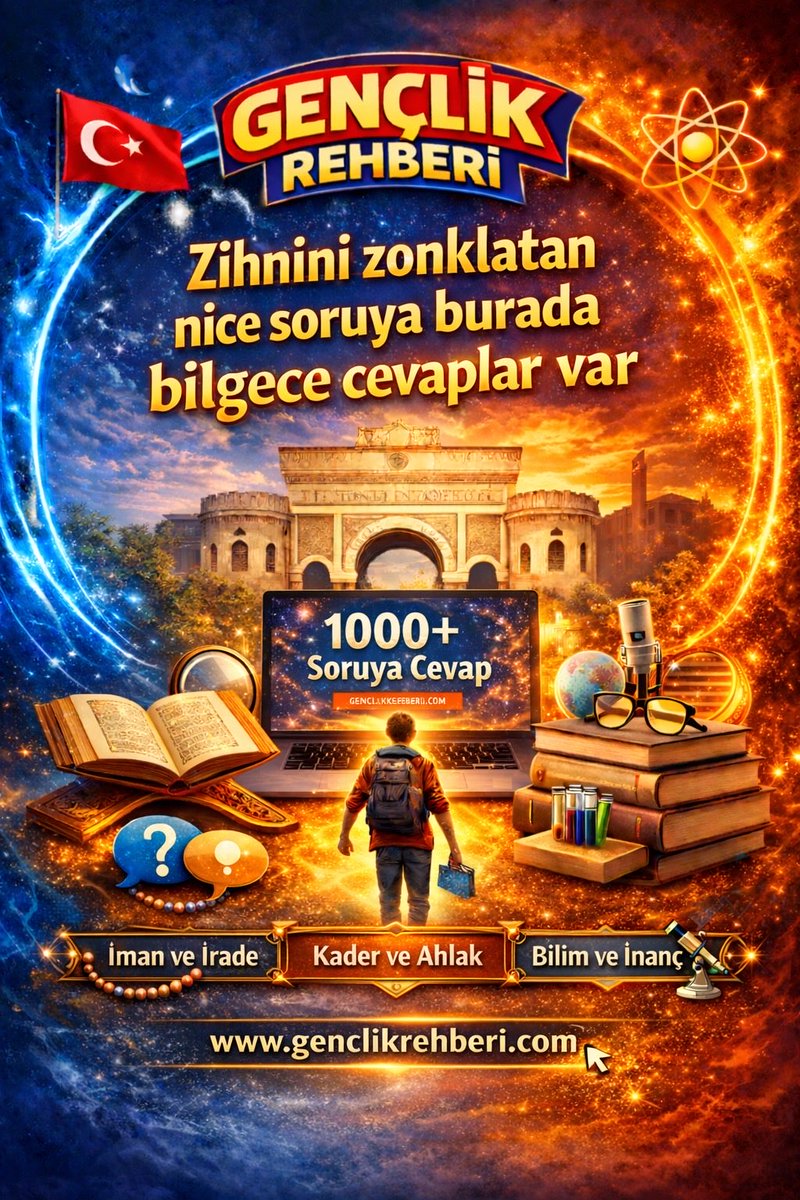 yahyakkose's tweet photo. Gençlik Rehberi: Kafanı kurcalayan sorulara açık ve saygılı cevaplar.
İman • bilim • kader • ahlak • modern hayat
👉 https://t.co/RkZSsBcewP https://t.co/QS2L5sMskX
