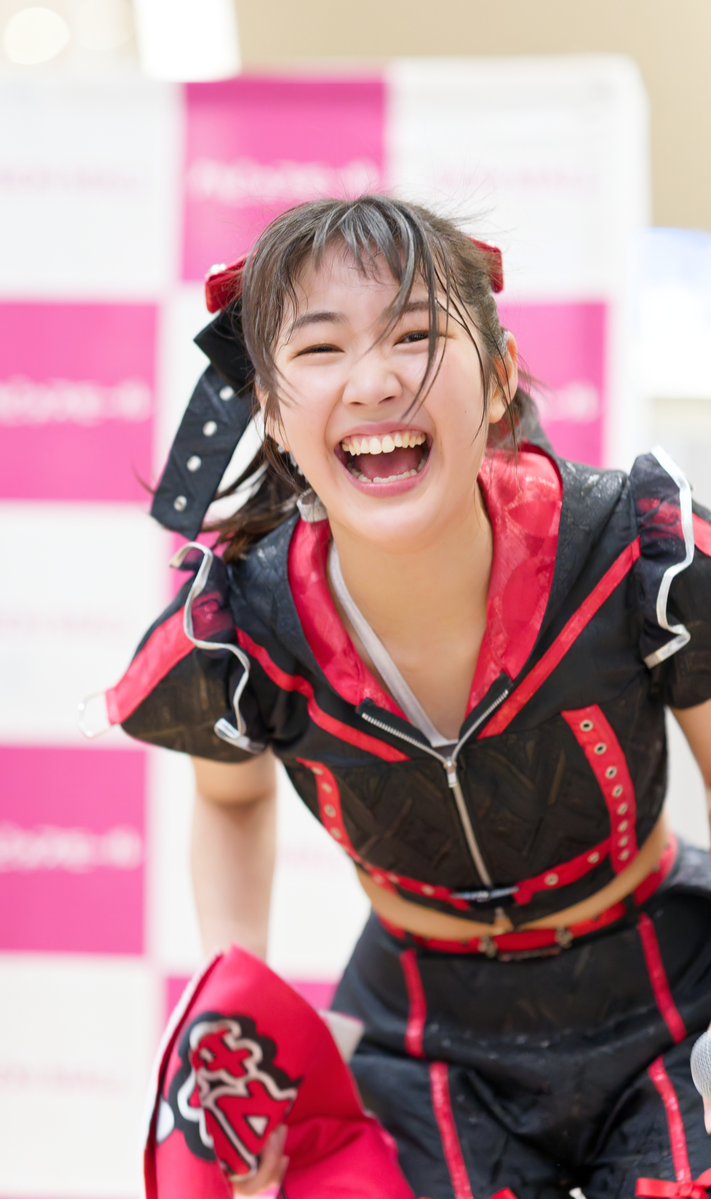 イオンモール堺北花田ミニライブから、はなちゃん。 めっちゃ良い表情