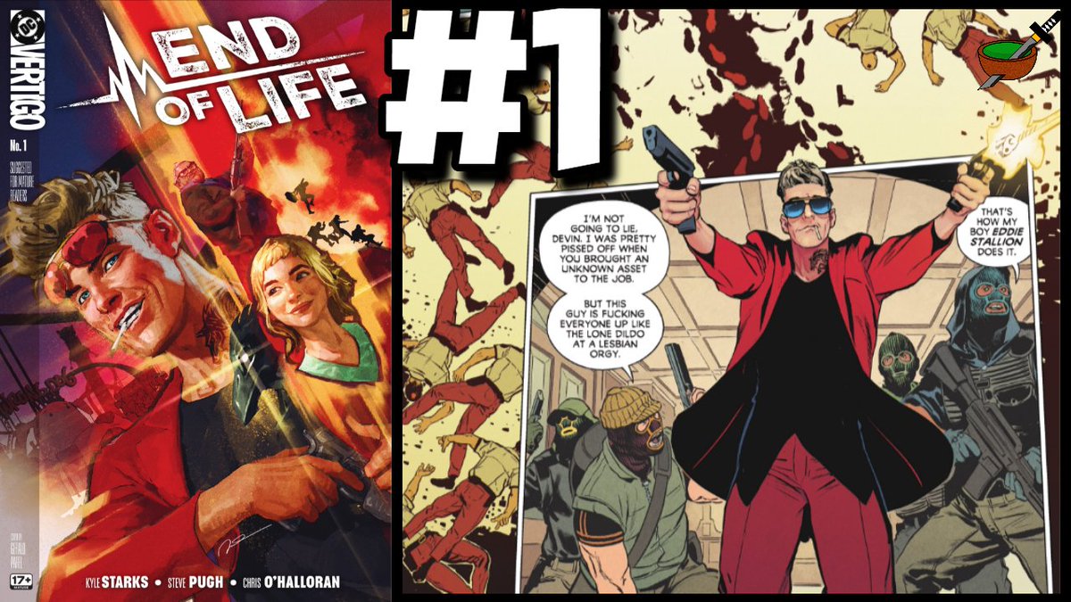 WakizashiGray's tweet image. VERTIGO is Back! Please enjoy our review of END OF LIFE issue #1 written by Kyle Starks with art by Steve Pugh. #endoflife #vertigocomics #vertigo 

Link:➡️youtu.be/hOeJjd6G15A