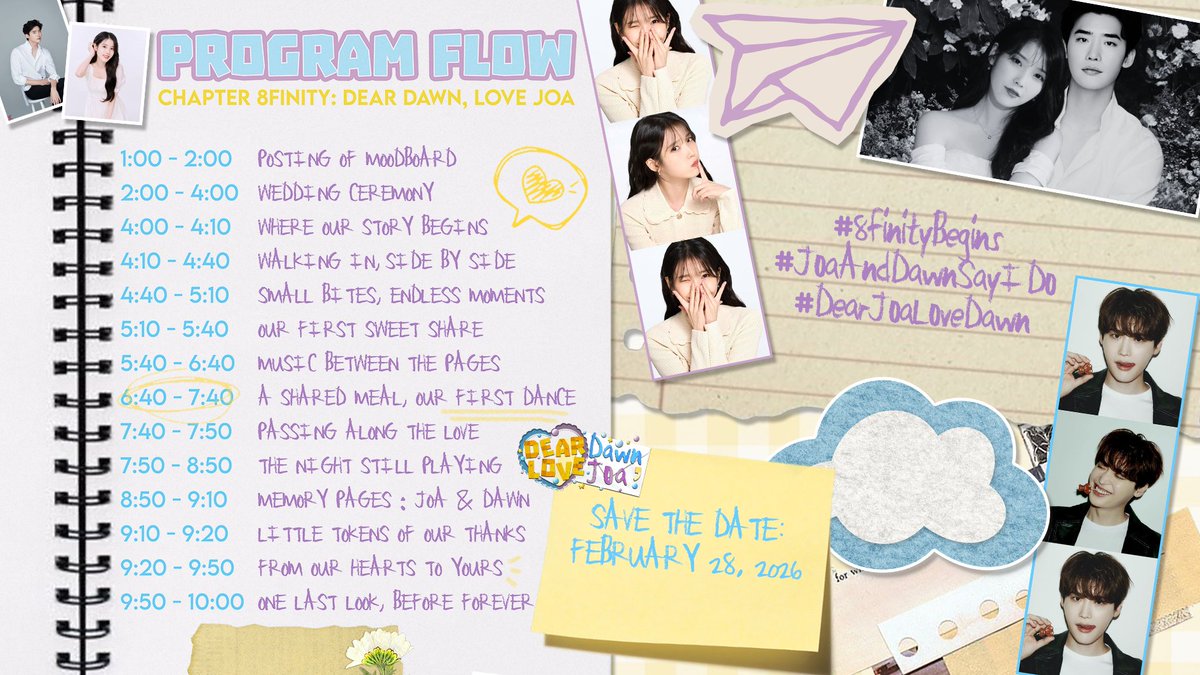 ㅤ

                             ⋆𐙚₊    𝑫𝒆𝒂𝒓 𝑫𝒂𝒘𝒏, 𝑳𝒐𝒗𝒆 𝑱𝒐𝒂    ˚⊹♡

         As our love story unfolds, here is the path we’ll follow.
     A gentle guide through each moment we’ll share together. 
ㅤ
ㅤ