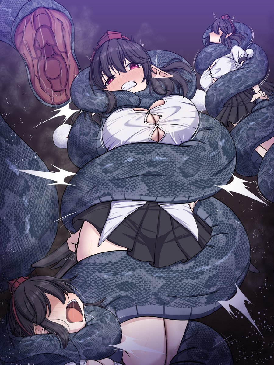 #三連休はフォロワーが増えるらしい
やっぱり、女の子が締め付けられたり拘束されているのって凄くえちち… 