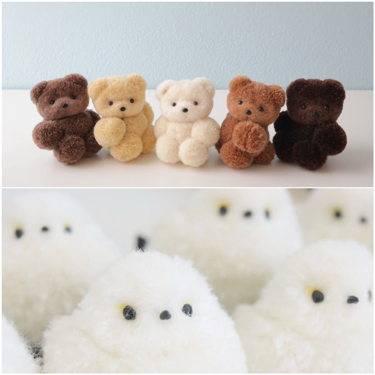 shiroi maru -しろい まる-❄️ぽんぽんとぬいぐるみ (@shiroi_maruii