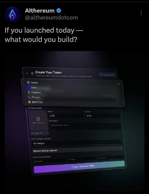 CTO is the next evolution coming to the Althereum multi-token launch platform — and it changes everything for long-term project sustainability.

Most launchpads lock creator rewards forever… even if the creator disappears or loses alignment.

Althereum just solved that.

With