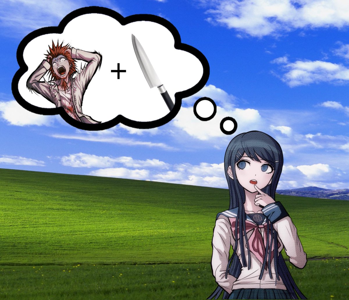 LoganoPiano's tweet image. Sayaka is already thinking!