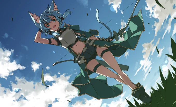 猫妖精族です通してください((((=゜ω゜) #猫の日 #SAO