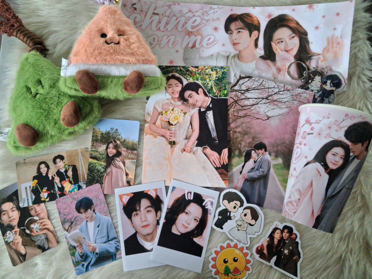 Jhelay94's tweet photo. They're home 🥹🫶

My team bahay kit for Shine on Me Cupsleeve event + plushie keyrings 🍉🌲

#ShineOnMe #SongWeiLong #ZhaoJinMai #LinYusen #NieXiguang https://t.co/ceEmnENI7O