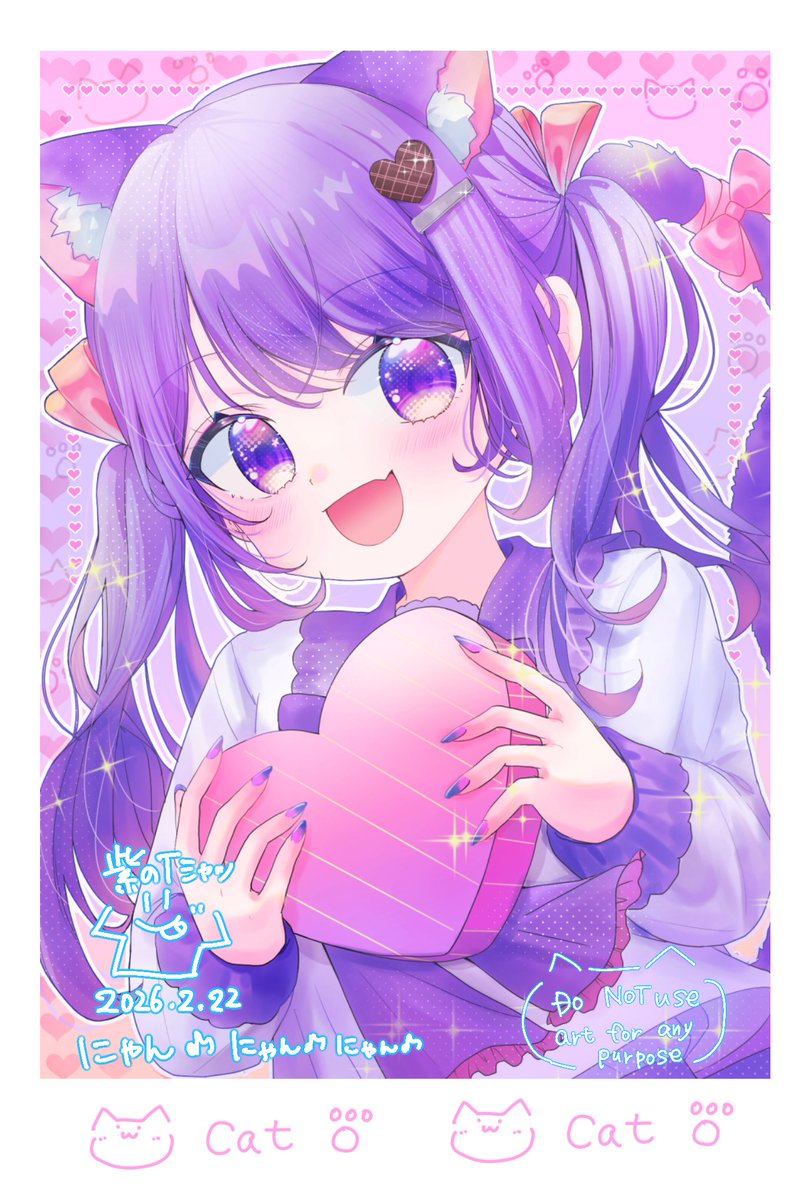 #猫の日
オリジナルイラスト🐈‍⬛