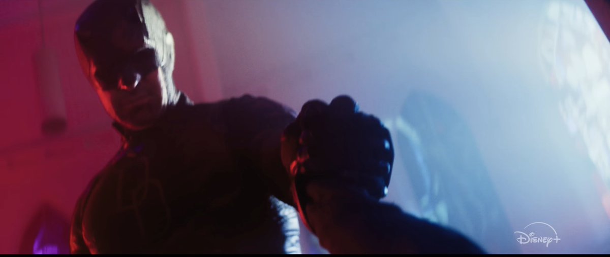 DDBAupdates's tweet photo. Calling it now: In this scene, Bullseye saved Sister Maggie from the AVTF in hopes of redemption for killing Father Lantom, which prompts Daredevil to team up with him. ALL IN! https://t.co/JD9ImPzPjw