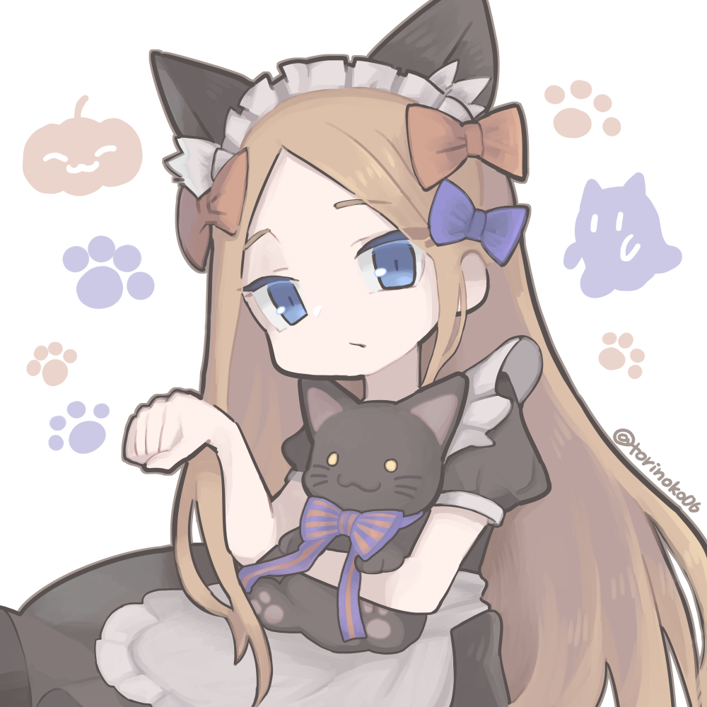 猫の日忘れてた！ので彦斎とアビー再掲🐱
#猫の日
#FGO