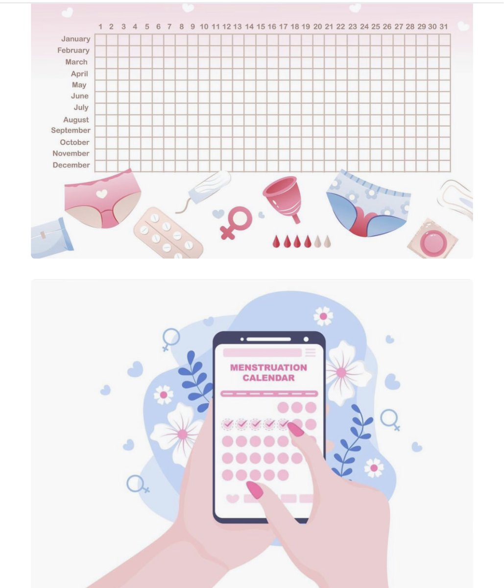4/6  
Your best tool? Track your cycle 📅  

Use apps (Clue, Flo…), a journal, or calendar. Log:  
- Start/end dates  
- Flow (light/medium/heavy)  
- Pain &amp; symptoms  

3–6 months of data reveals YOUR pattern — gold for doctor visits.  

Your data = your power.