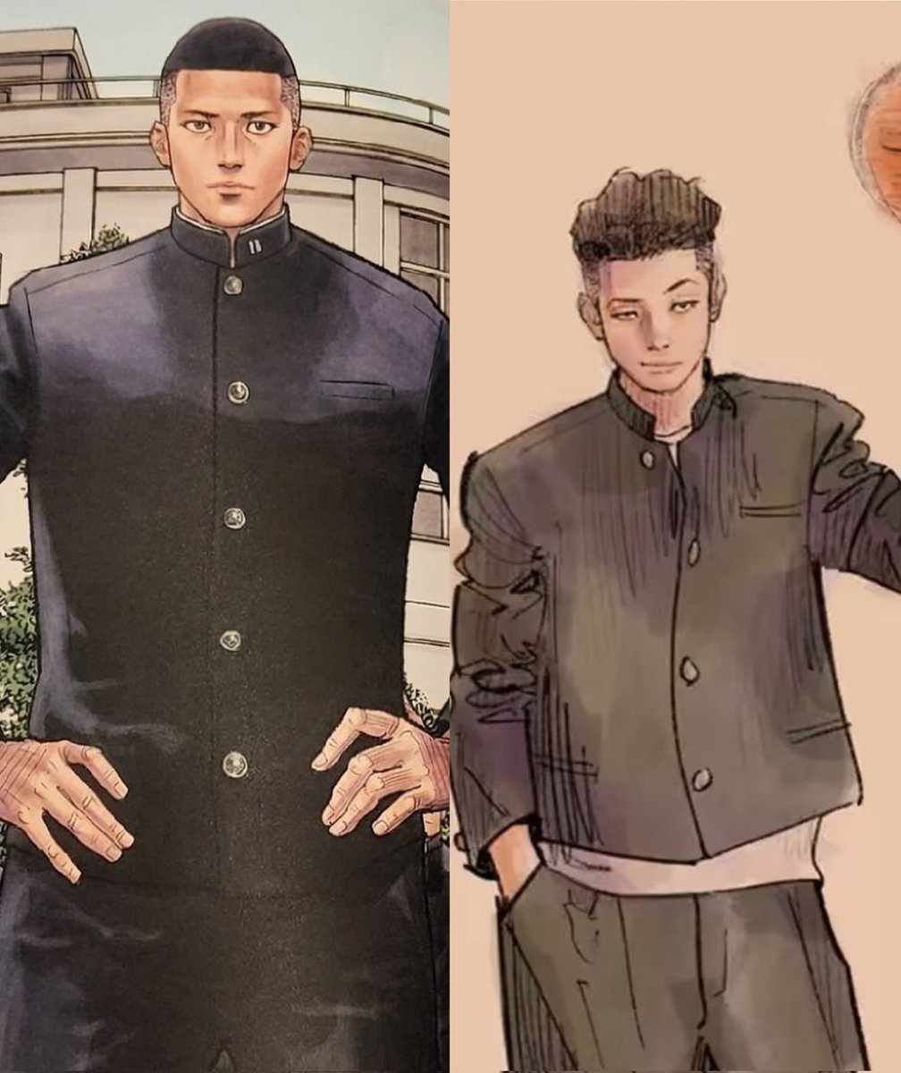 제멋대로 교복 수선해입고 다니는 좌우명 간죽간살인 놈과 제발 교복 좀 제대로 입고 다니라고 쪼잘거리는 머리길이 1cm 미만 선도부 그 녀석