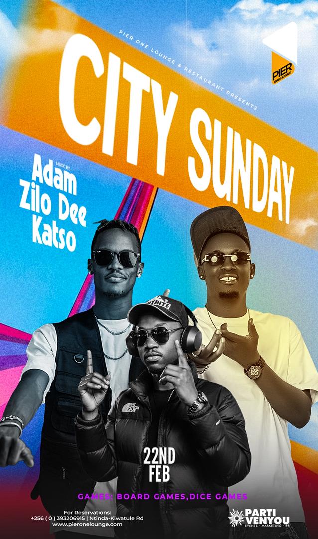 RealDeejays's tweet photo. City Sunday takes over @pier_one_ug with smooth sounds, and calibrated vibes mixed by @djay_katso.🔥

Turn up because the party comes alive tonight.

#Realdeejays https://t.co/EhBrSR78wB