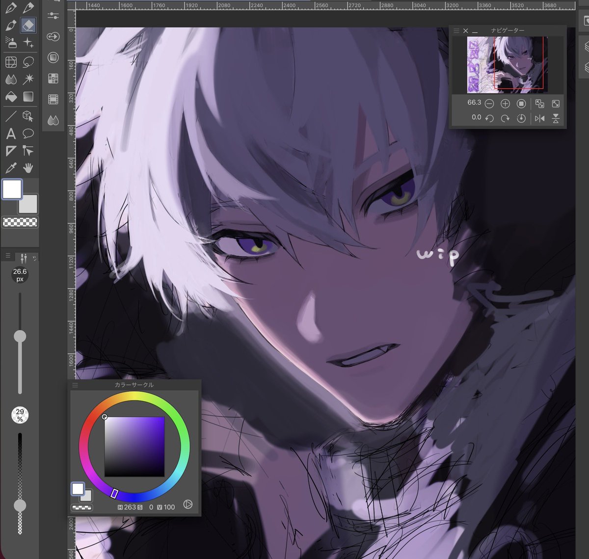 全然猫の日に間に合わなかったよってwip