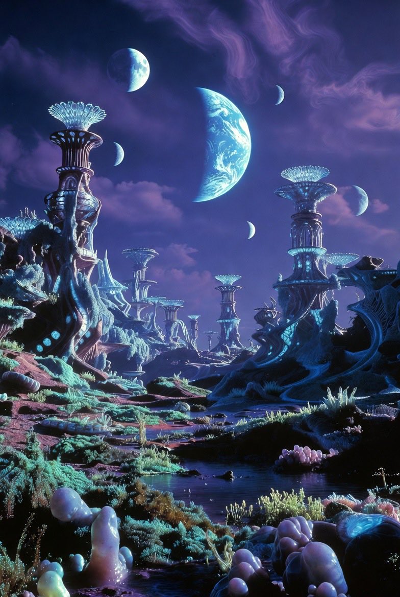 #AIart #Fantasy #space 
🌎