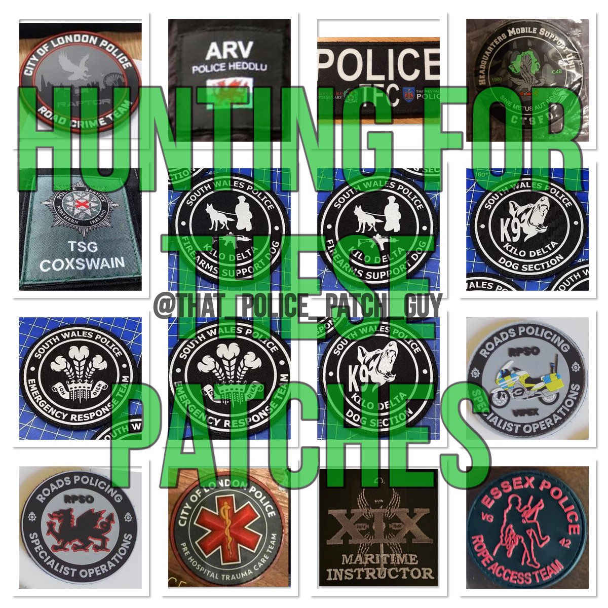 That Police Patch Guy tweet media