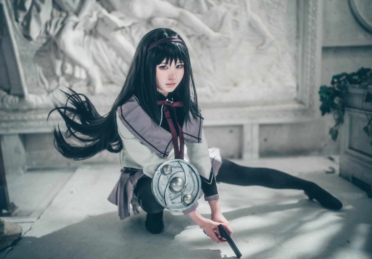 めちゃくちゃ好みのほむらちゃんで心撃ち抜かれました💘 ポージングも