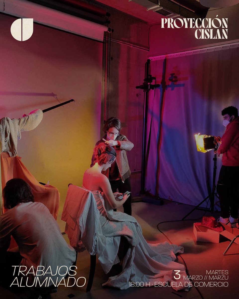 Por primera vez CortoGijón colabora con el Centro de Imagen y Sonido de Langreo.
Disfrutaremos de una proyección de trabajos por el alumnado del CIFP de Comunicación, Imagen y Sonido en su estapa académica.
🗓️ Martes 3 de marzo, 18h
📍 Escuela de Comercio 
#cortogijónXII