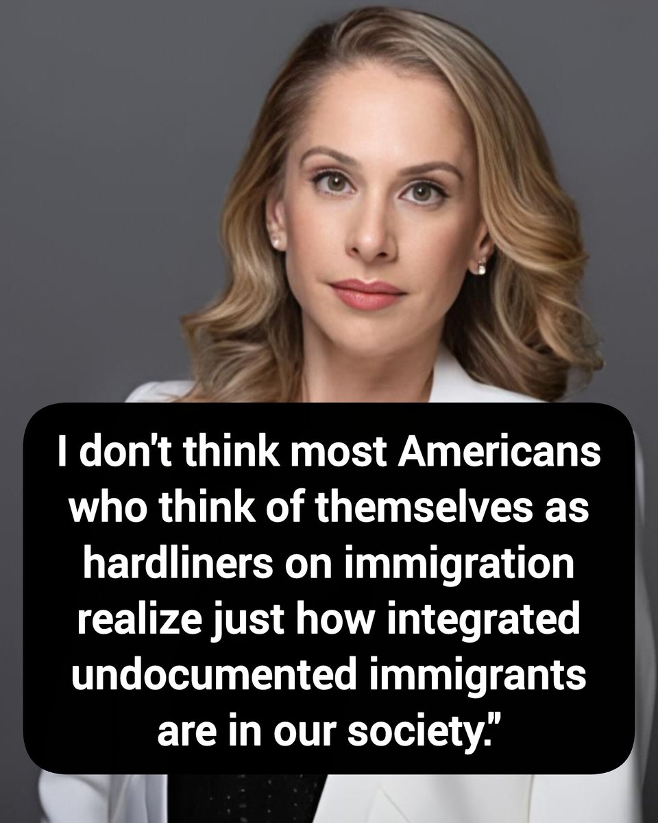 DavidJHarrisJr's tweet image. 🚨Ana Kasparian: "I don't think most Americans who think of themselves as hardliners on immigration realize just how integrated undocumented immigrants are in our society."

Thoughts?