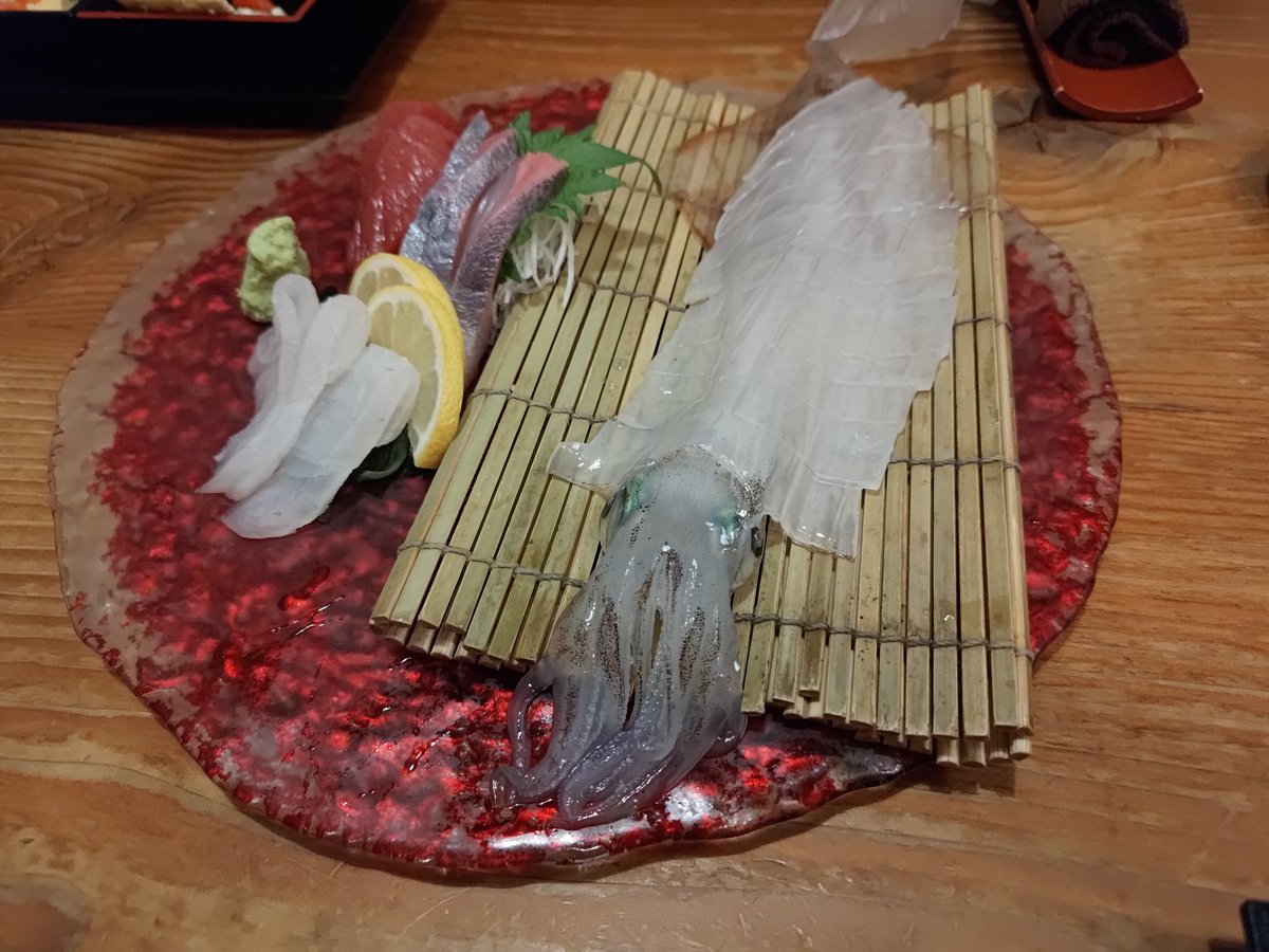 いかの活け造り