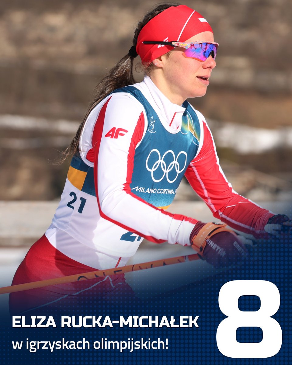 ⬜🟥 Kapitalny występ Elizy Ruckiej-Michałek w pierwszym w historii olimpijskim biegu kobiet na 50 km stylem klasycznym! 

Polka w pewnym momencie dołączyła do grupy walczącej o brązowy medal. Ostatecznie reprezentantka Polski zajęła bardzo wysokie 8. miejsce.

Eliza, wielkie