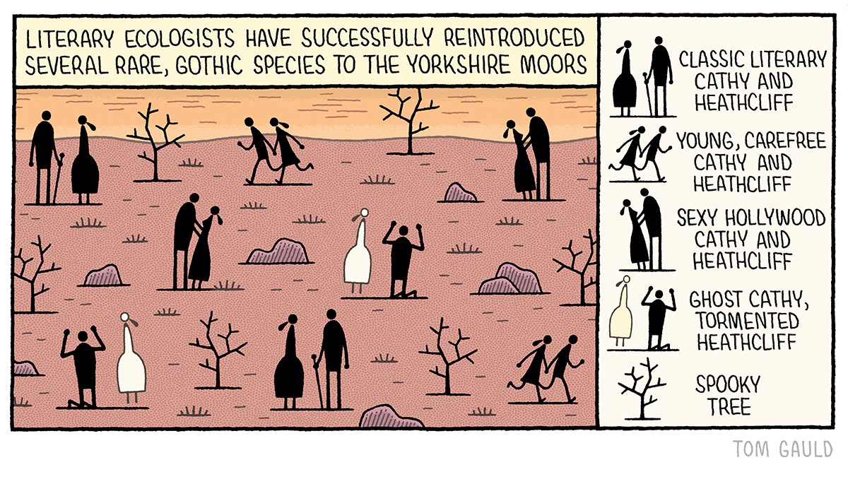 My cartoon for this weekend @GuardianBooks 