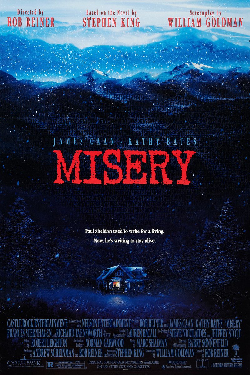 FEBRUARY MOVIE #22.
Misery 

youtu.be/XHQ9CPRfDsw?si…

#ValentinesDay2026 
#HorrorMovies