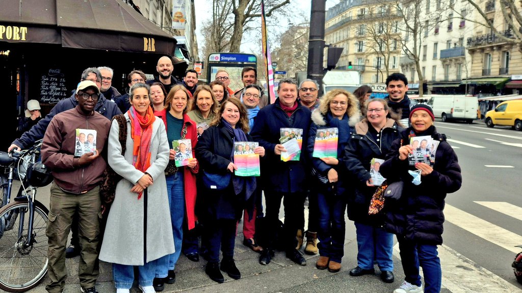 KevinHavet's tweet photo. 🔥La gauche unie du 18e autour d'Eric Lejoindre mobilisée  !

🗓 Rendez-vous aujourd'hui à 15h place de Stalingrad pour poser directement vos questions à @egregoire

Dati fuit le débat, Emmanuel Grégoire va au devant des Parisennes et Parisiens. 

#Paris18 https://t.co/9jaGXUVrtb