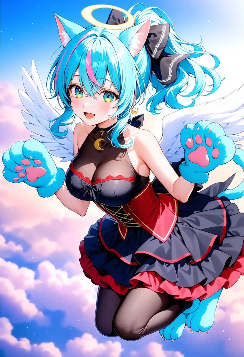 DaysAI #AIイラスト 2/22 2(にゃん)/22(にゃんにゃん)、にゃん