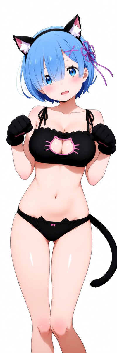 marchen_fairy_'s tweet image. リゼロキャラが猫になっちゃいました🐈

SFW illustration
レム　ラム　エミリア
Rem　Ram　Emilia