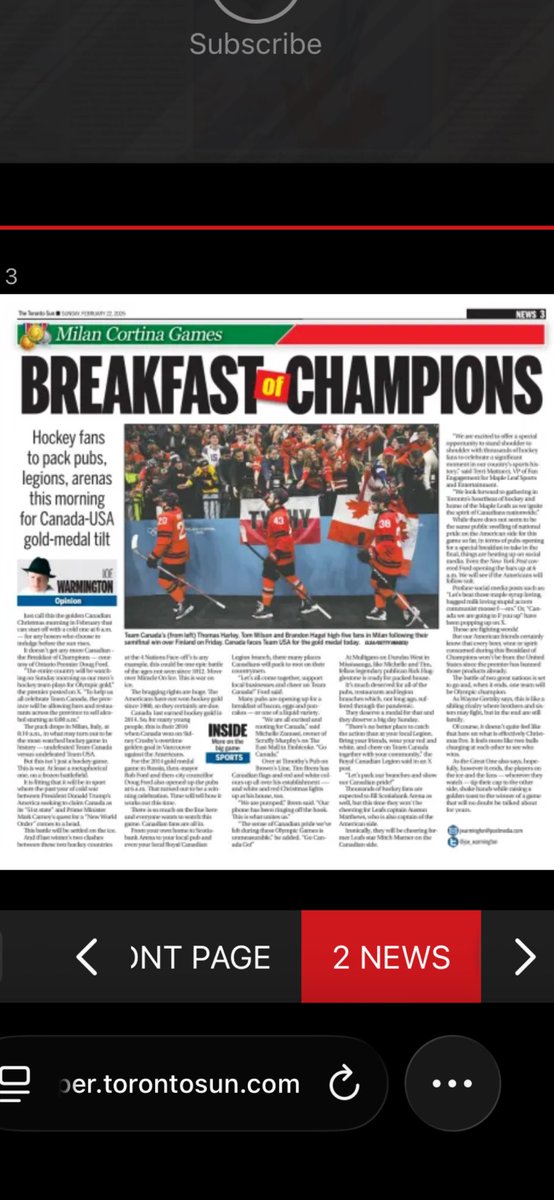 joe_warmington's tweet photo. Breakfast of Champions— golden morning. Wherever you’re watching—enjoy https://t.co/eyj9fqSRnv