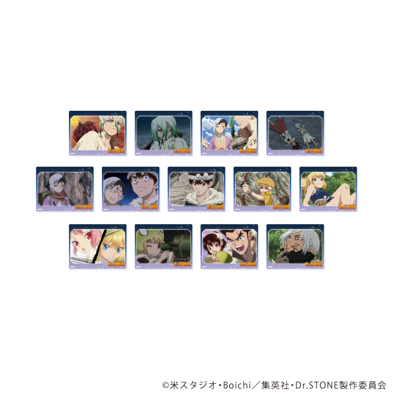 コレイズで予約受付中！ Dr.STONE_アクリルカード17/コンプリート