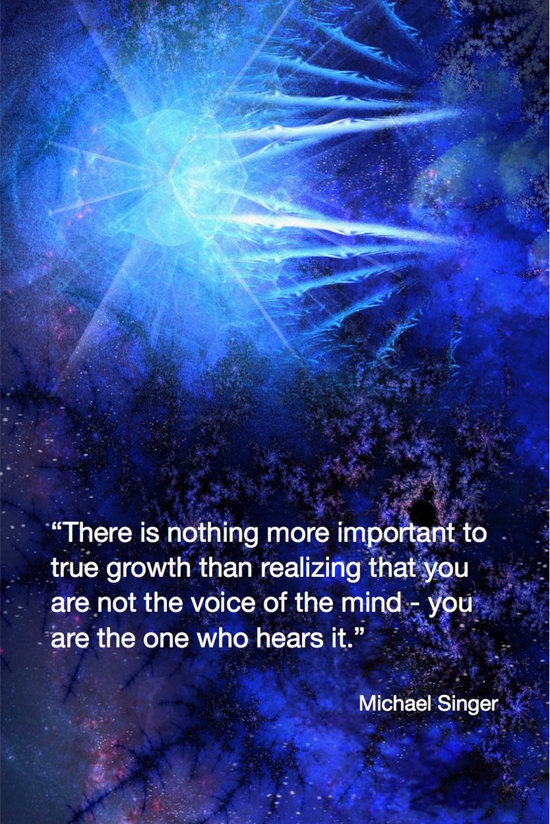 Today’s Thought 🫠

I recently learned that I’m not the voice in my head. I’m the observer of it. I’ve been practicing centring myself in the quiet space behind all the noise, and it’s been deeply healing. I wish that same peace for everyone when our thoughts won’t shut up. ❤️‍🔥