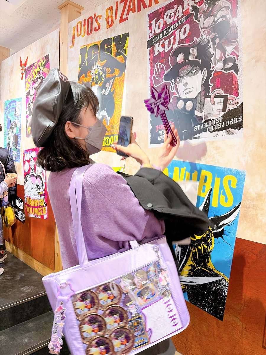 桃さんとジョジョコラボスシロー🍣🍣🍣
ジョジョ履修中で今のところチャリオッツ推しです⚔️