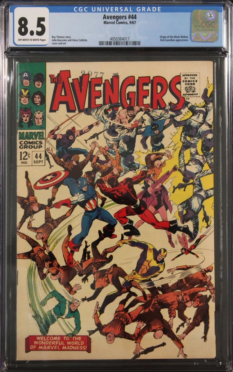 ForAllTheMarvel's tweet image. 🚨 GIVEAWAY 🚨 
Avengers #44 (September 1967) – ORIGIN OF THE BLACK WIDOW and RED GUARDIAN APPEARANCE

To enter and WIN:
- Like this post ❤️
- Repost it 🔁
- Follow @ForAllTheMarvel to be eligible 🏆

Comment below 👇 your favourite Avenger For A FOLLOW ❤️

Ends March 31st –