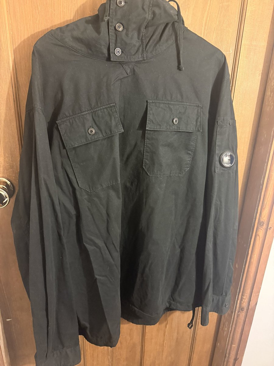 Tideswell96's tweet photo. @adiFamily_ For sale 

CP Company Smock (Black) 
9/10 condition 
UK XL 
£135 TYD +4% G&amp;S PayPal 

Thank you https://t.co/ChGB2T570x