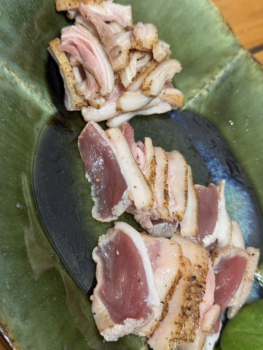 longtailfishing's tweet photo. 今日もイノシシ刺し https://t.co/9kBtVQeUGo