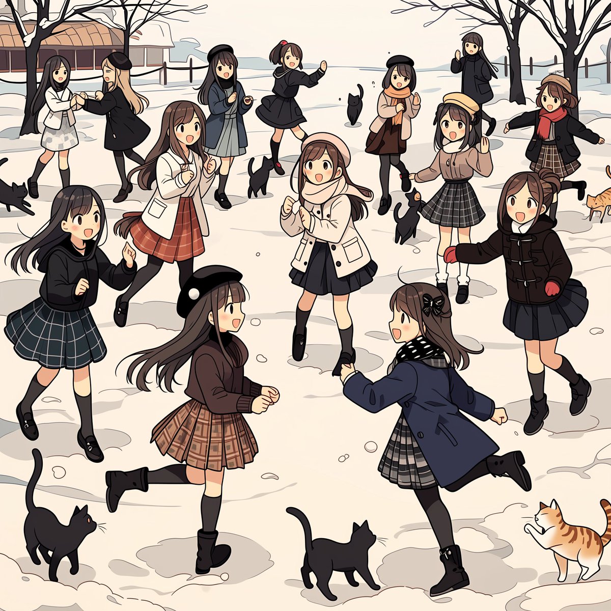 「」|黒猫さん🐈‍⬛のイラスト
