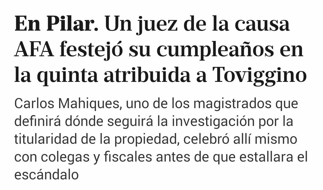 La crisis es moral, y judicial.